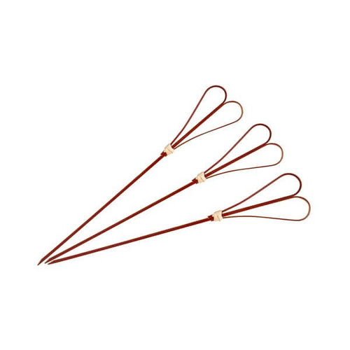 Skewer - Heart 180mm Red Bamboo (Pack of 1000)