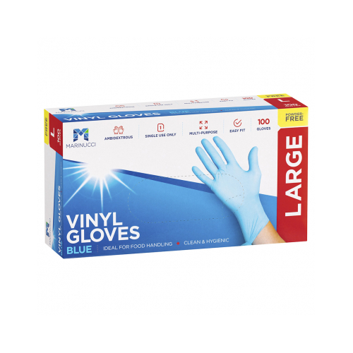 Vinyl Glove P/F Large (Box of 100)