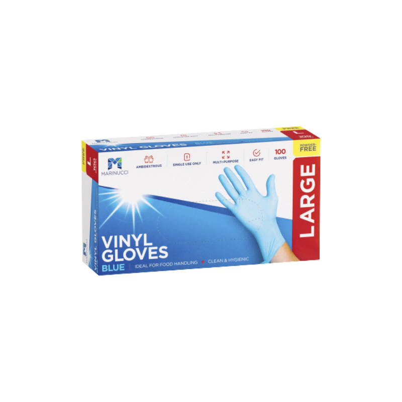 Vinyl Glove P/F Large (Box of 100)