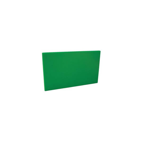 Cutting Board 250x400x13mm Green - Polyethylene 