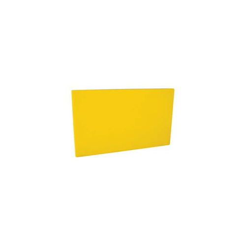 Cutting Board 250x400x13mm Yellow - Polyethylene 