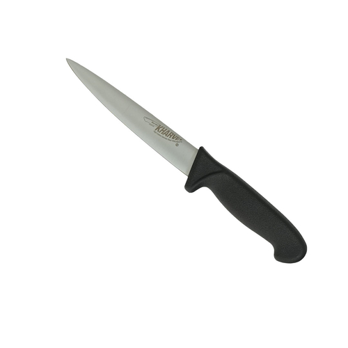 Kharve Utility Knife 15cm Black Handle
