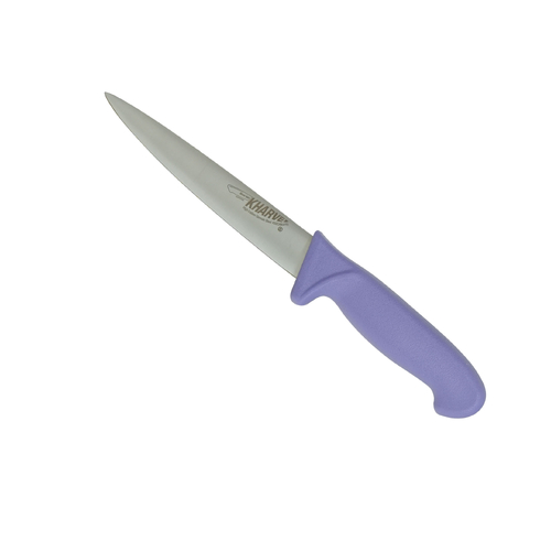 Kharve Utility Knife 15cm Purple Handle