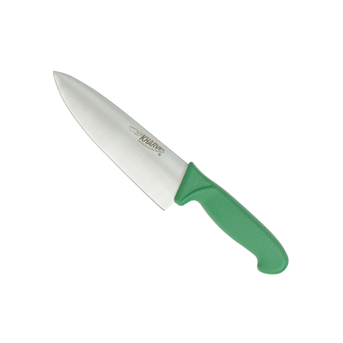 Kharve Cooks Knife 15cm Green Handle