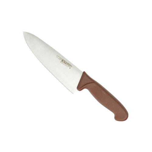 Kharve Cooks Knife 15cm Brown Handle