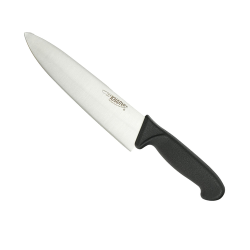 Kharve Cooks Knife 20cm Black Handle