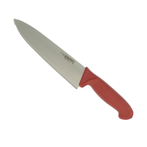Kharve Cooks Knife 20cm Red Handle