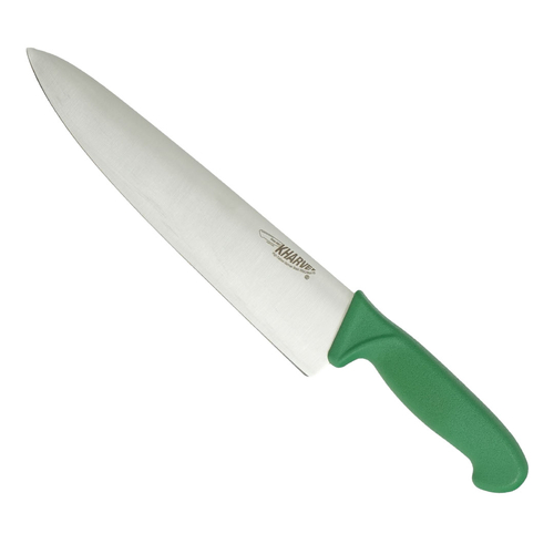Kharve Cooks Knife 25cm Green Handle