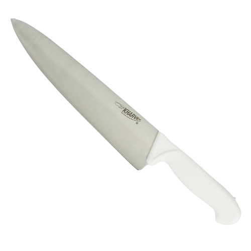 Kharve Cooks Knife 25cm White Handle