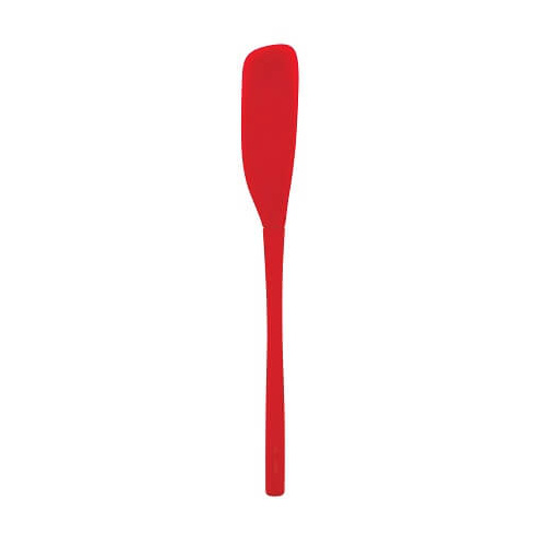 Tovolo Flex-Core Silicone Jar Scraper - Apple Red
