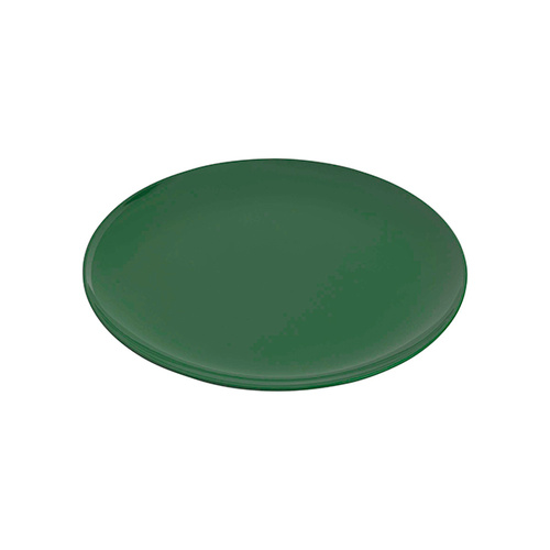 Jab Gelato - Green Melamine  Round Plate Coupe 250mm (Box of 12)