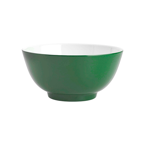 Jab Gelato - Green/White Melamine Cereal Bowl 150mm (Box of 6)