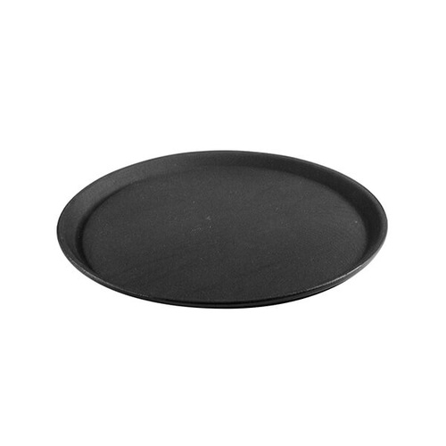 Non - Slip Round Tray 350mm Plastic