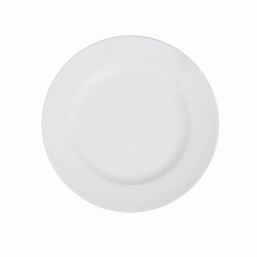 Superware Round Melamine Plate Raised Rim 165mm 