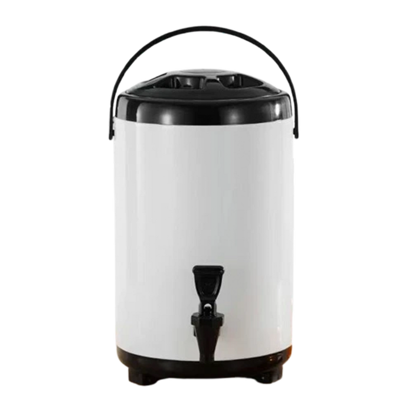 Drink Dispenser - Stainless Steel White - 8L