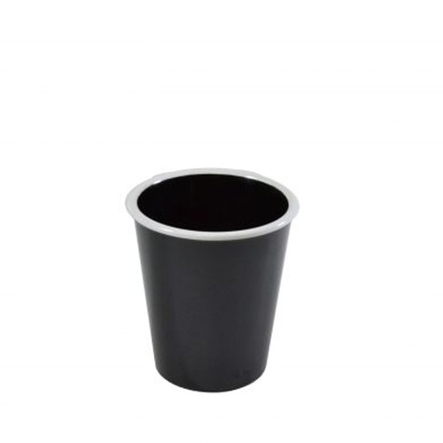 Jab Vintage Black/White Rim Melamine Enamel Look Tumbler 80x90mm (Box of 12)