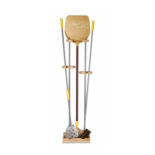 Lilly Universal Pizza Peel Rack - 3 Space (Tools Not Included)
