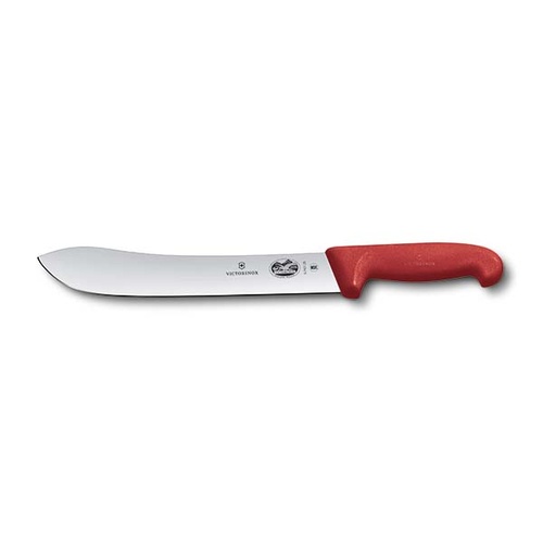 Victorinox Butchers Knife Wide Tip Blade 31cm - Red