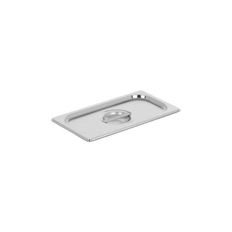 Chef Inox Anti - Jam Steam Pan Cover - 1/3 Size 