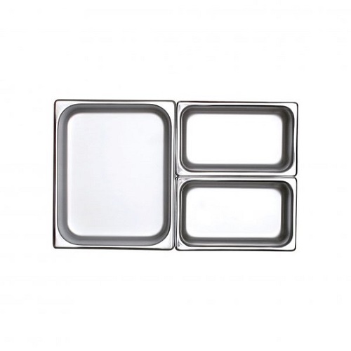 Chef Inox Anti-Jam Steam Pan-1/6 Size 150mm