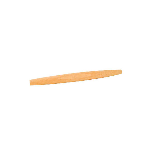 French Rolling Pin 450mm One Piece, Wood Tapered 
