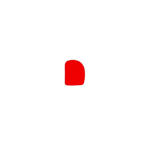 Dough Scraper 123x85mm Red 