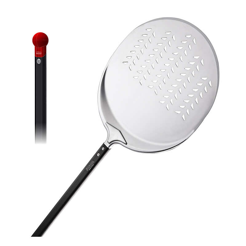 Piazza Pizza Peel Round Perforated Aluminium 450 - 2000mm