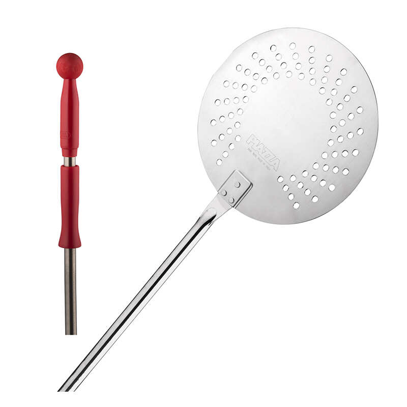Piazza Pizza Turner Perforated Stainless Steel 180 - 1680mm