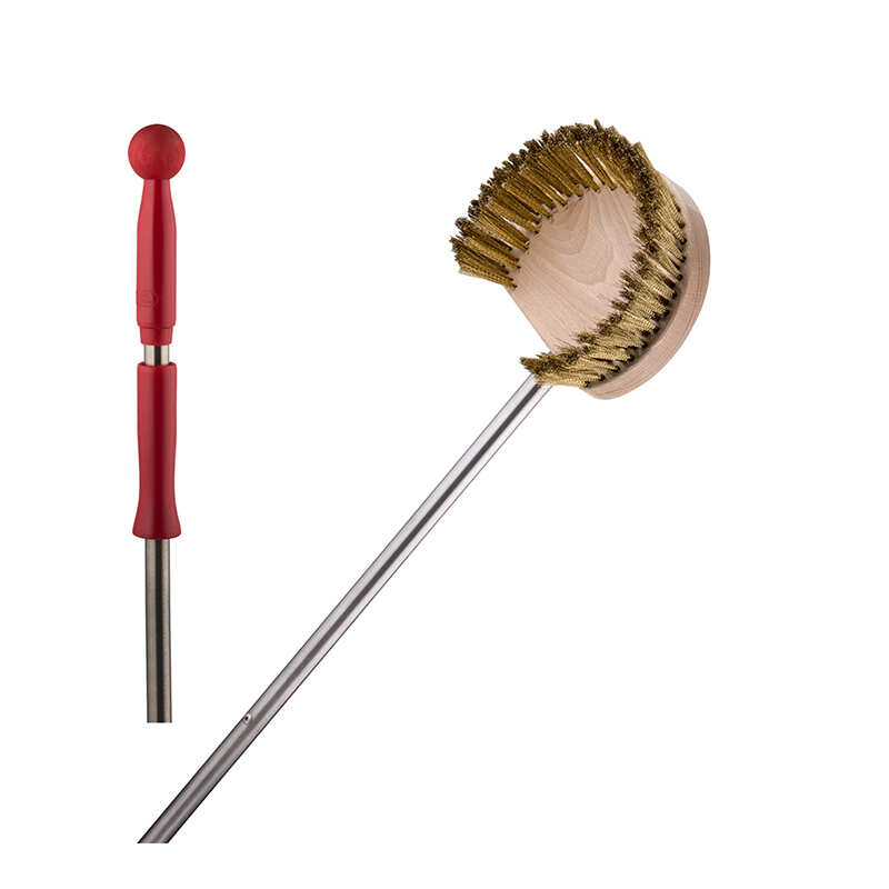 Piazza Oven Brass Brush Rotable Round Stainless Steel 170 x 140 x 70 - 1610mm