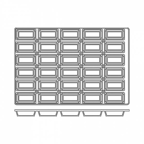 Mini Cake 30 Cups 99x49x30mm / 110ml 