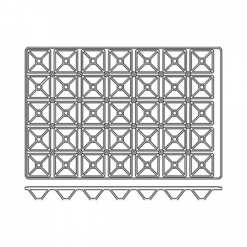 Pyramid 35 Cups 65x65x35mm / 61ml 