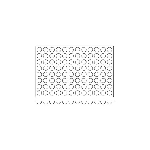Mini Half Sphere 96 Cups 35x18mm / 11ml 