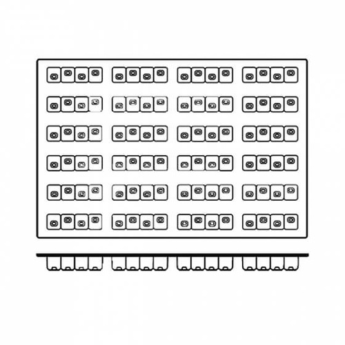 Kubriqub 24 Cups 118x30x32mm / 103ml 