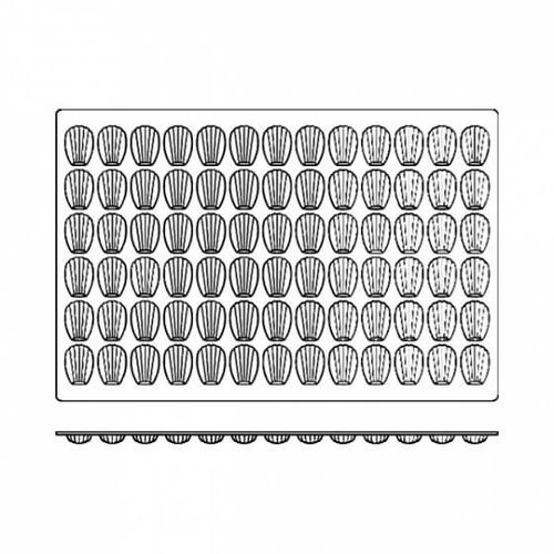 Mid Madelaine 78 Cups 46x33x15mm / 11ml 