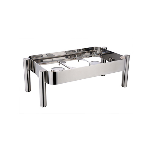 Chef Inox Chafer Stand - 18/8, Rectangular, 1/1 To Suit 54901
