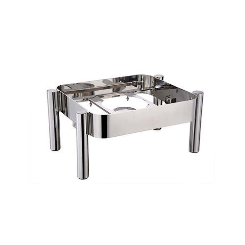 Chef Inox Chafer Stand - 18/8, Rectangular, 1/2 To Suit 54902