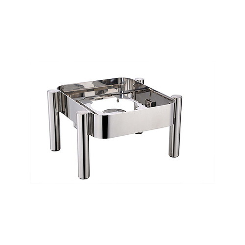 Chef Inox Chafer Stand - 18/8, Rectangular, 2/3 To Suit 54903