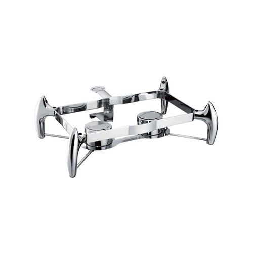 Chef Inox Deluxe Chafer Stand - 18/8, Rectangular, 1/1 To Suit 54910