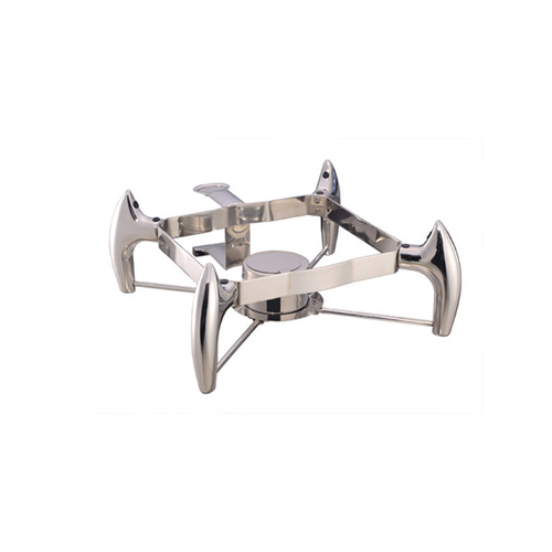 Chef Inox Deluxe Chafer Stand - 18/8, Rectangular, 2/3 To Suit 54913