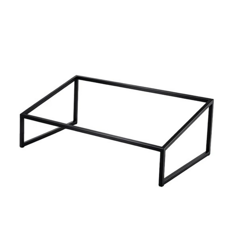 Chef Inox Serve Black Angled Frame Gastronorm 1/2 325x265x100/170mm