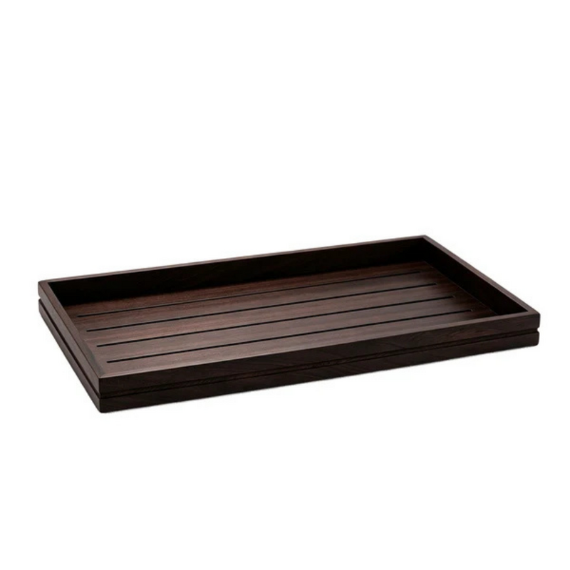 Chef Inox Serve Walnut Wood Tray Gastronorm 1/1 530x325x38mm