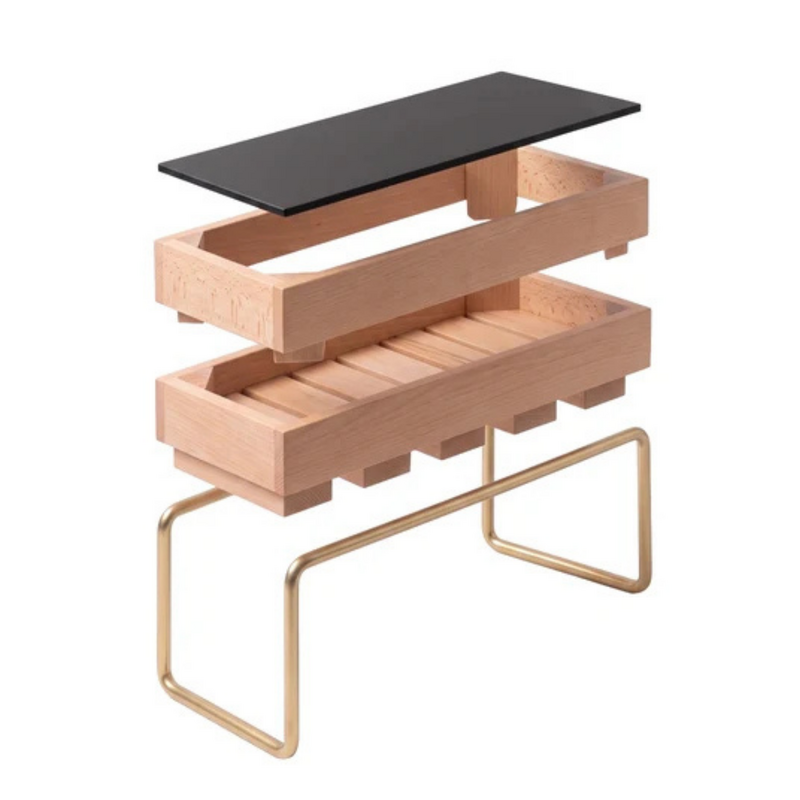 Chef Inox Serve Beechwood Modular Buffet Frame/Tray System 325x162mm