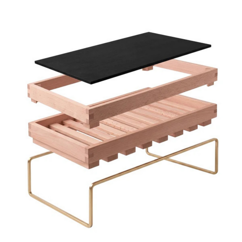 Chef Inox Serve Beechwood Modular Buffet Frame/Tray System 525x325mm