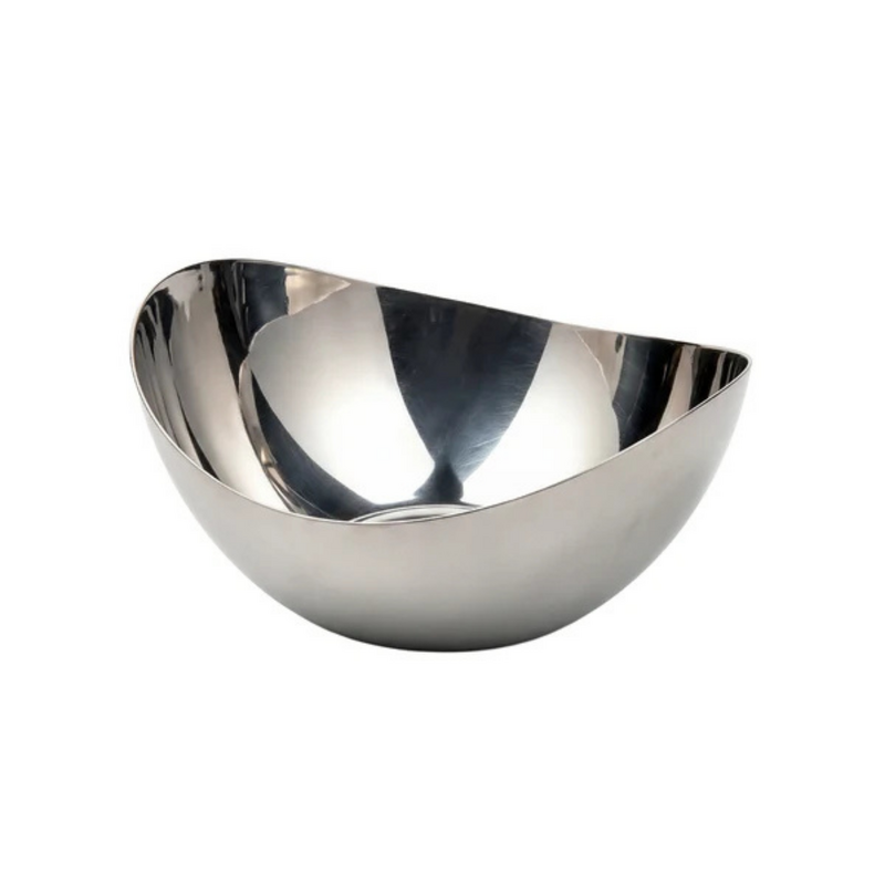 Chef Inox Serve Oval Stainless Steel Serving Bowl 300x280x150mm