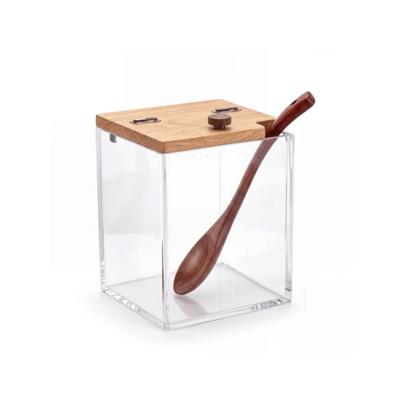 Chef Inox Serve Spare Jar with Beechwood Lid for 55795 62x210mm