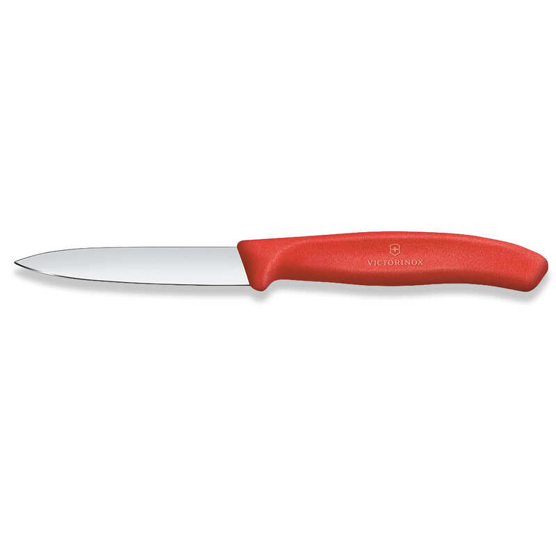 Victorinox Swiss Classic Paring Knife Pointed Blade Red 80mm