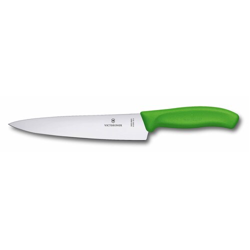 Victorinox Swiss Classic Wide Blade Carving Knife Blister Pack 190mm Green