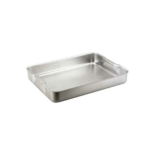 Chef Inox Premier Roasting Dish - Aluminium Recessed Handle 370x265x70mm 