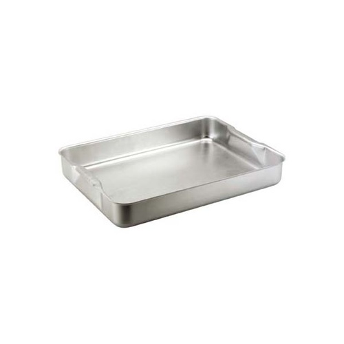 Chef Inox Premier Roasting Dish - Aluminium Recessed Handle 420x305x70mm 