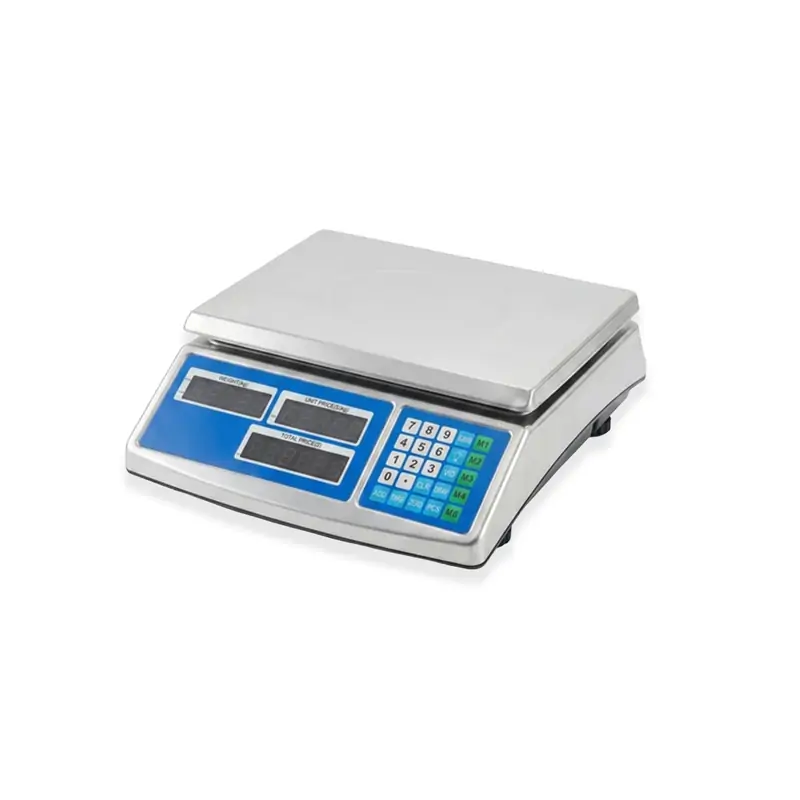 KK Kitchen Scale Stainless Steel 1g/30kg - 300x325x115mm